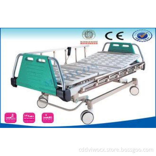 Steel Headboard Three Functions Electric Medical Bed , Hosp